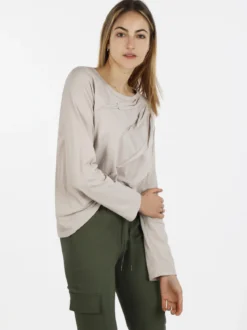 Wendy Trendy T-shirt donna oversize in cotone