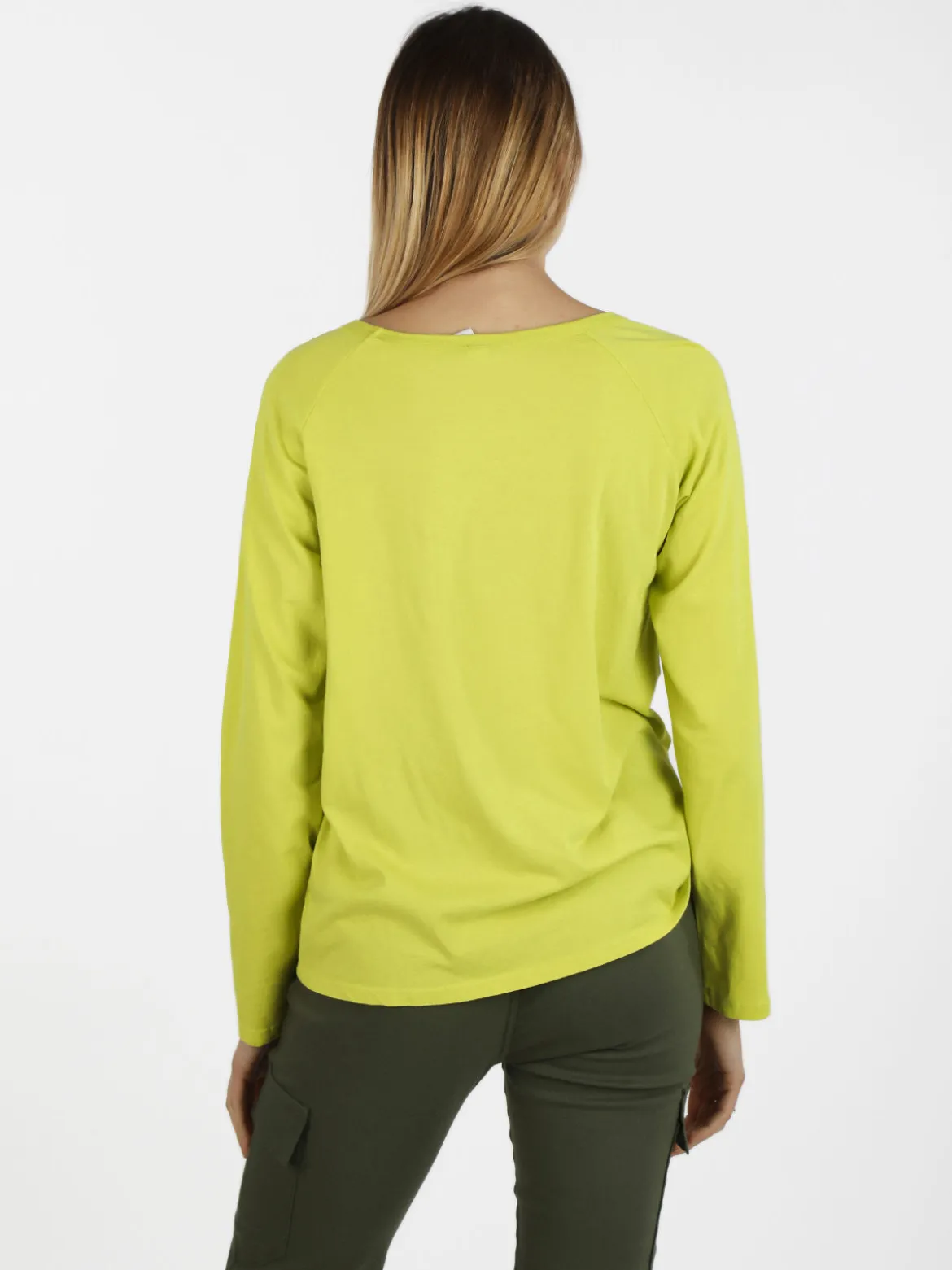 Wendy Trendy T-shirt donna oversize in cotone