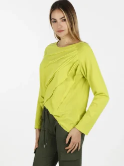 Wendy Trendy T-shirt donna oversize in cotone