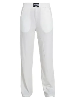 Wit Girl Pantaloni donna leggeri con elastico in vita
