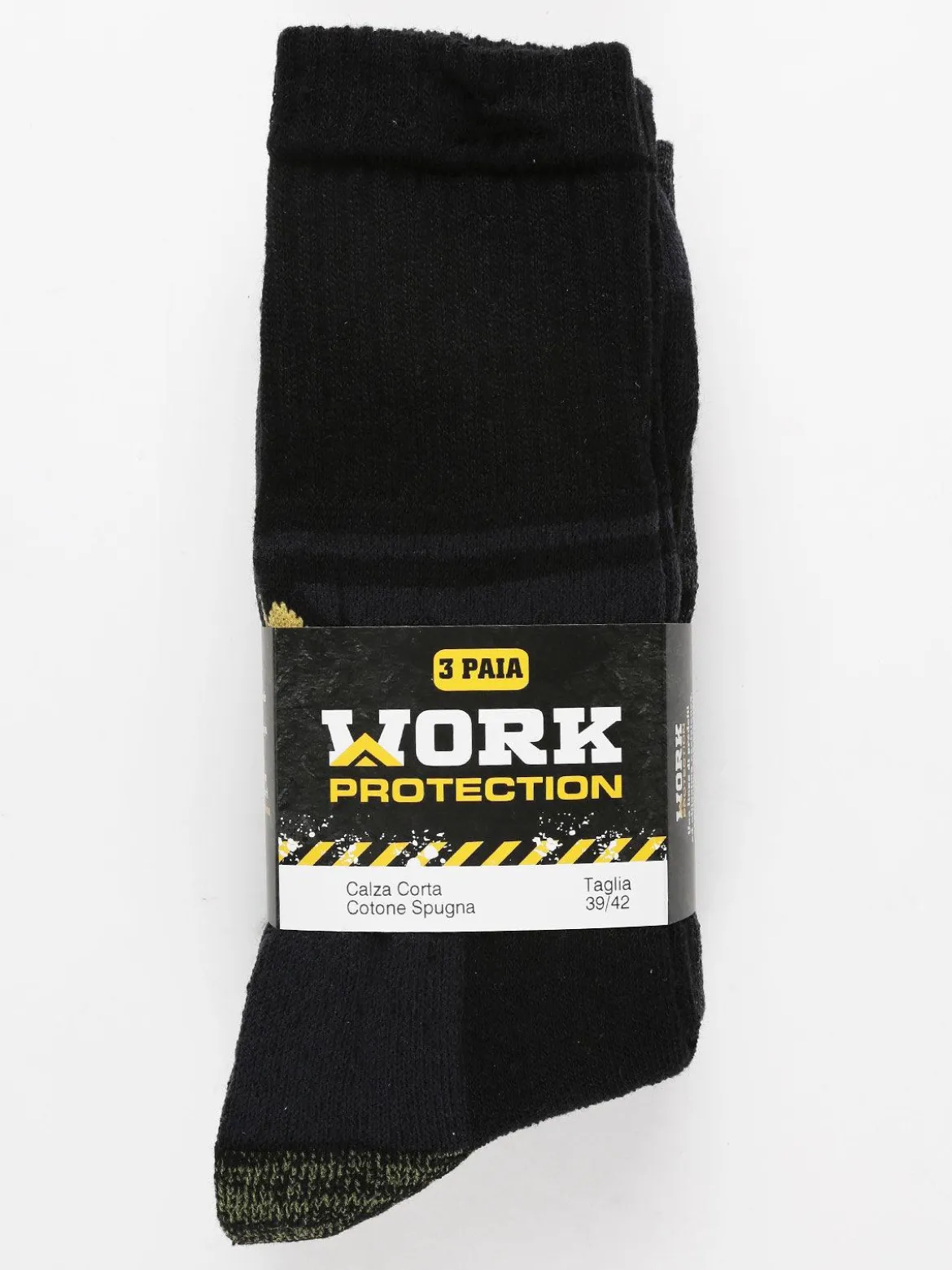 Work Calze corte da lavoro uomo 3 Paia