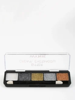 Wynie Cosmetics Palette ombretto glitter 5 colori