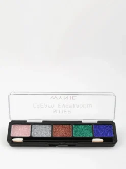 Wynie Cosmetics Palette ombretto glitter 5 colori