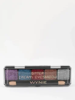 Wynie Cosmetics Palette ombretto glitter 5 colori