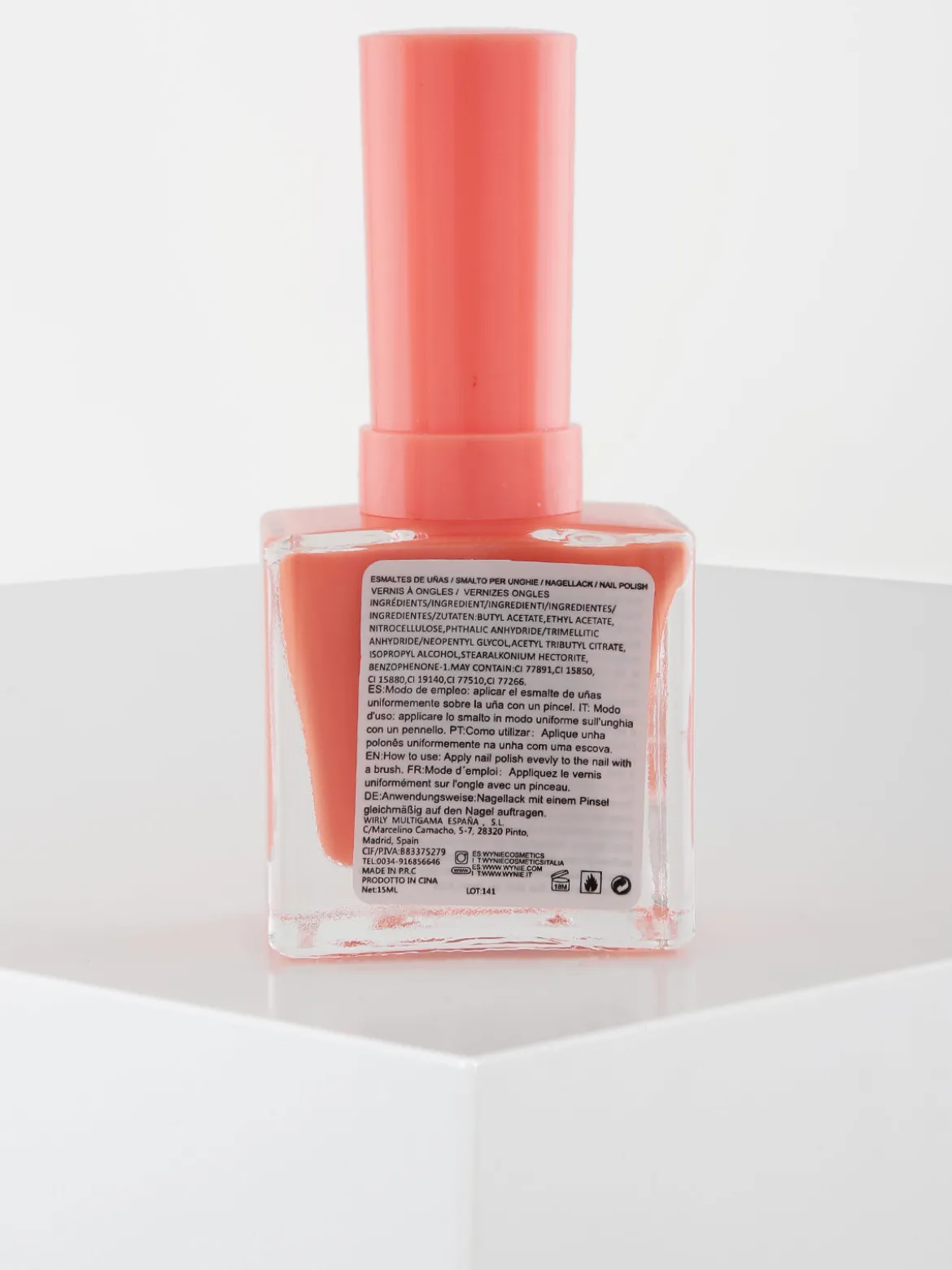 Wynie Cosmetics Smalto unghie a lunga durata