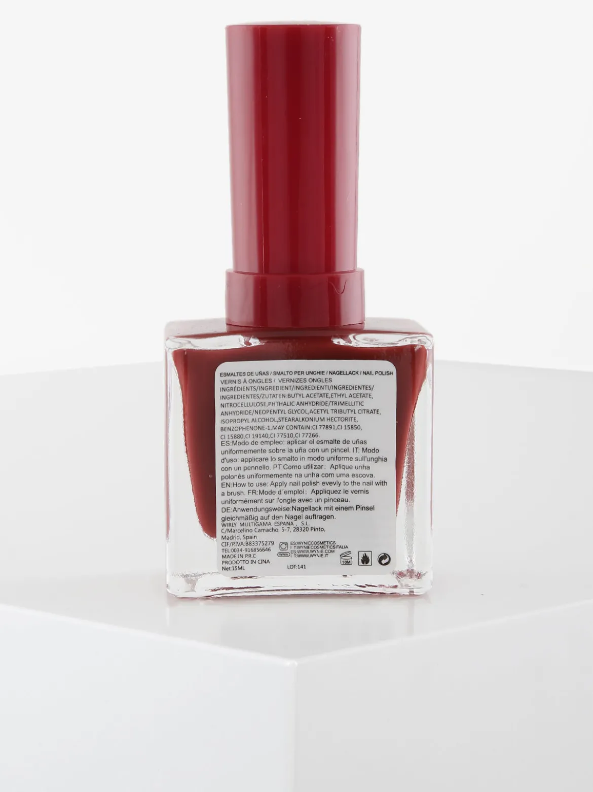 Wynie Cosmetics Smalto unghie a lunga durata