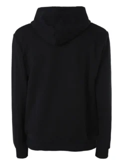 X-Cape Felpa da uomo in cotone con cappuccio - nero