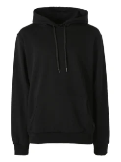 X-Cape Felpa da uomo oversize con cappuccio - nero