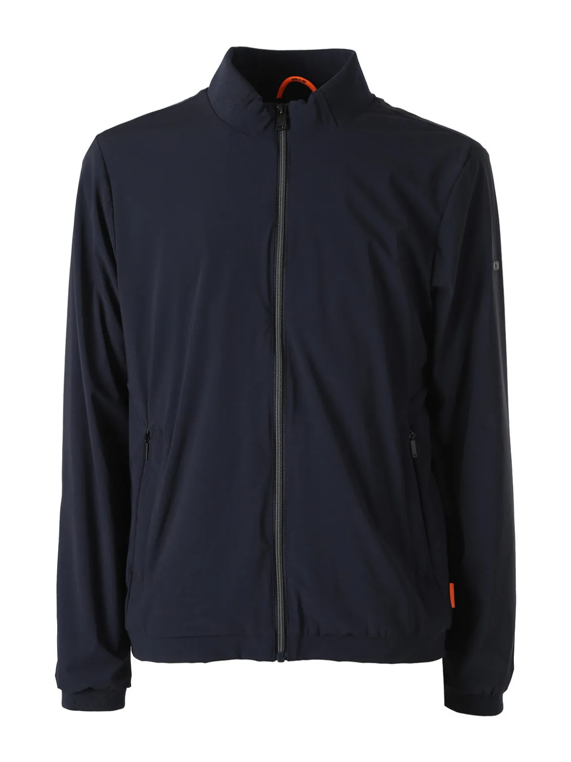 X-Cape Giacca a vento da uomo con zip in tessuto tecnico - blu scuro
