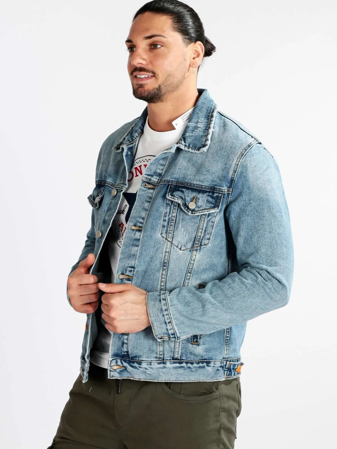 X-Cape Giacca in jeans da uomo