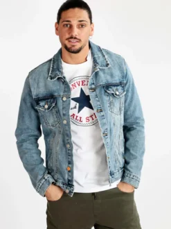 X-Cape Giacca in jeans da uomo