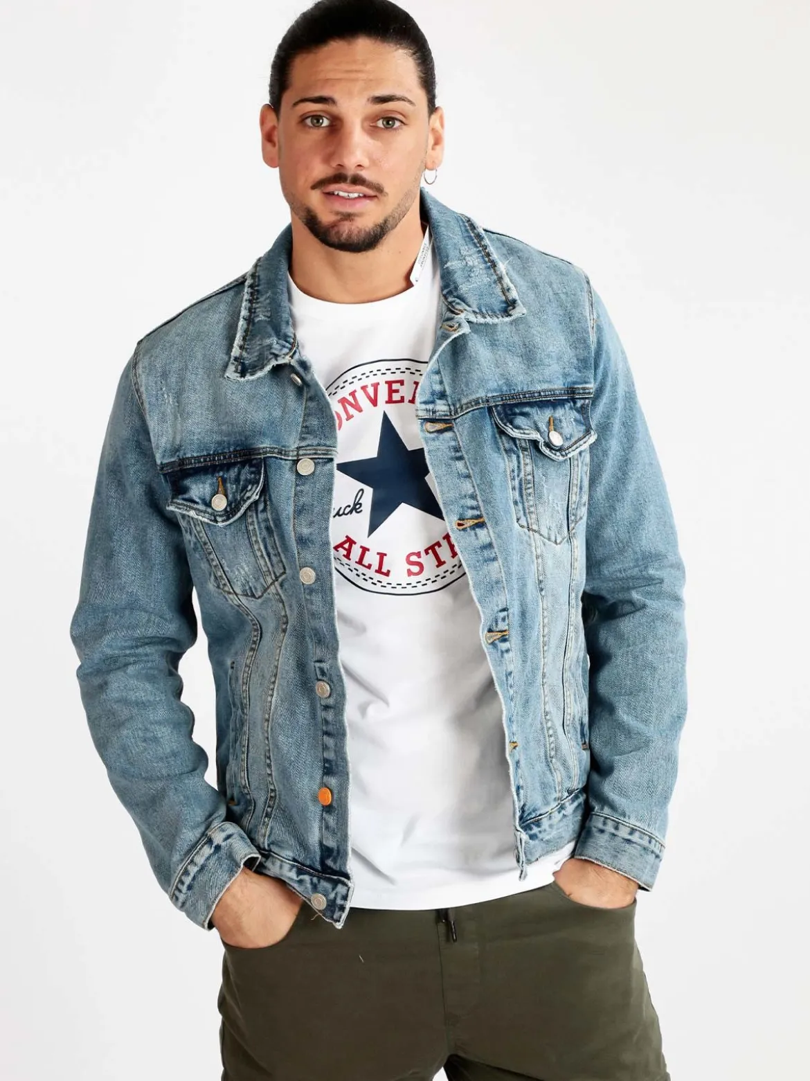X-Cape Giacca in jeans da uomo