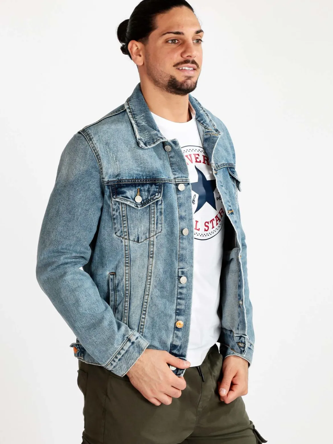 X-Cape Giacca in jeans da uomo