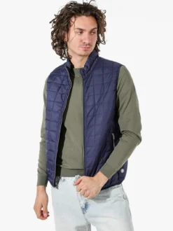 X-Cape Gilet da uomo imbottito - blu scuro