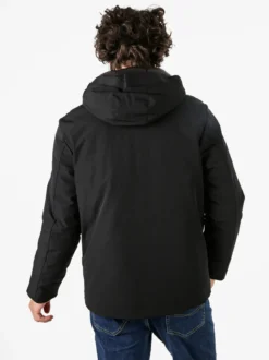 X-Cape Giubbotto uomo imbottito con cappuccio e zip - nero