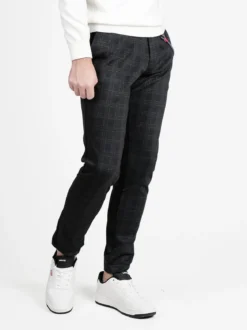 X-Cape Pantaloni casual da uomo a quadri