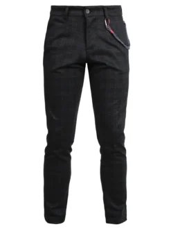 X-Cape Pantaloni casual da uomo a quadri