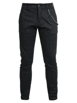 X-Cape Pantaloni casual da uomo a quadri