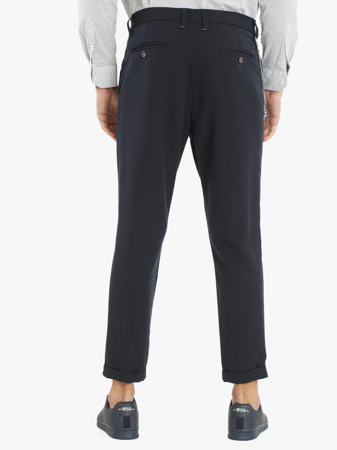 X-Cape Pantaloni casual da uomo con catena