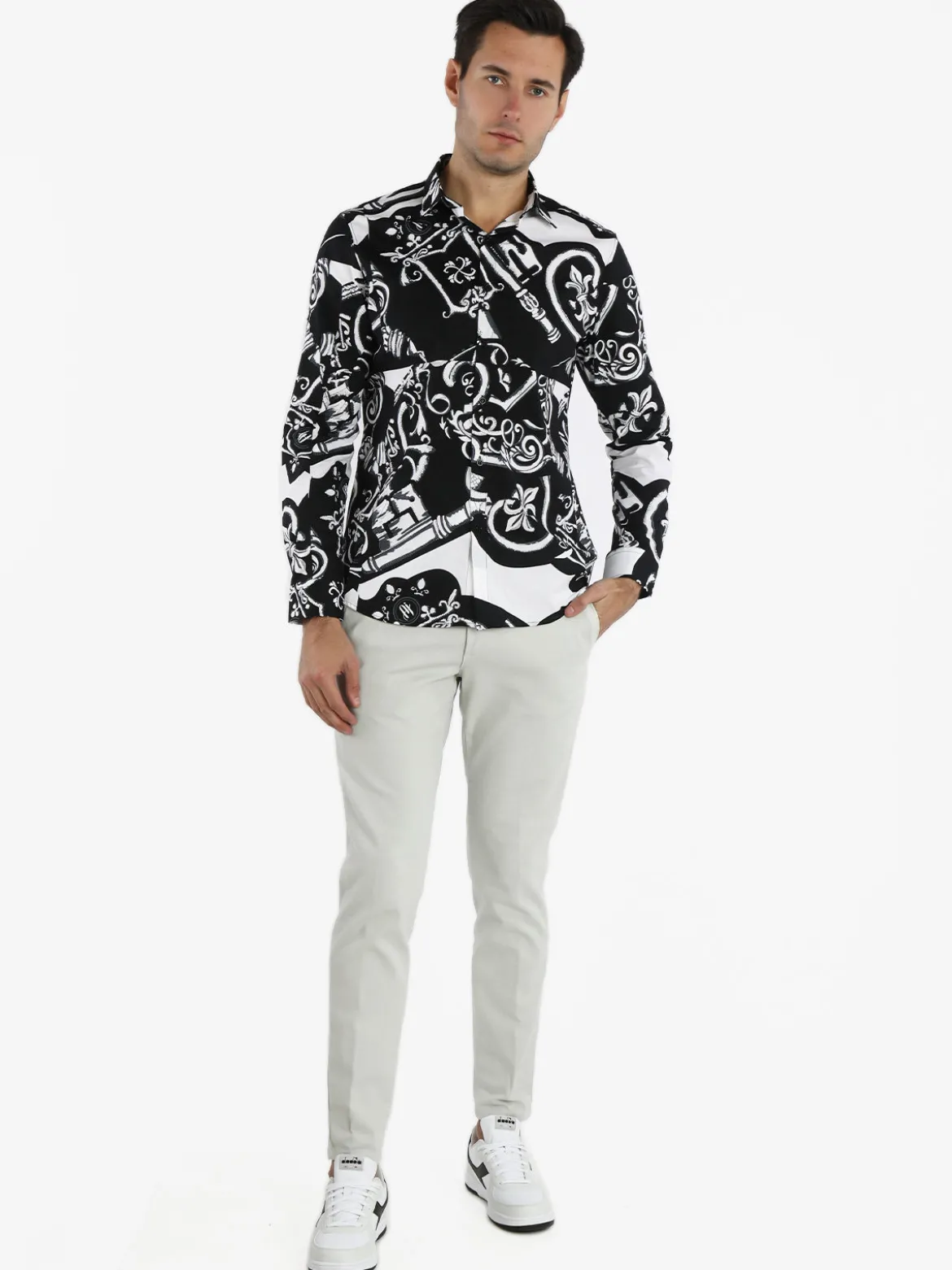 X-Cape Pantaloni casual da uomo slim fit