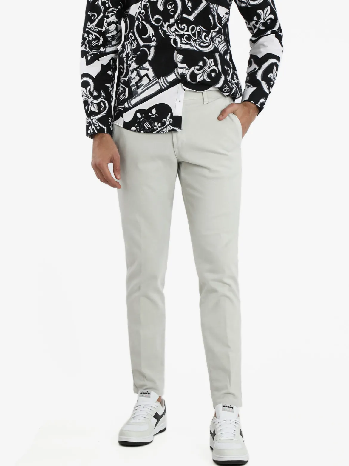 X-Cape Pantaloni casual da uomo slim fit