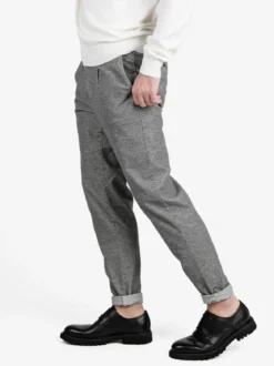 X-Cape Pantaloni casual da uomo slim fit in flanella