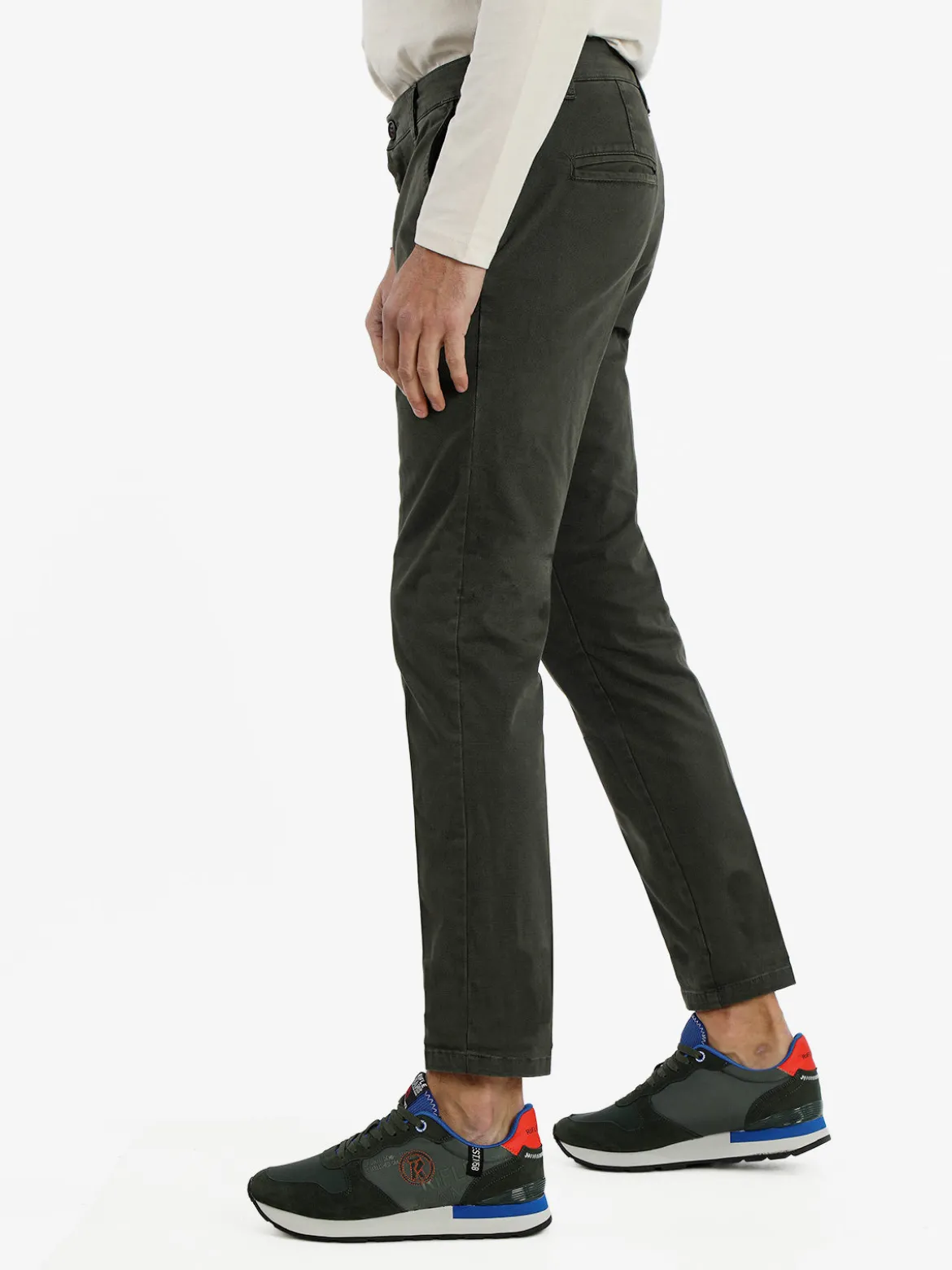 X-Cape Pantaloni casual slim fit da uomo taglie grandi