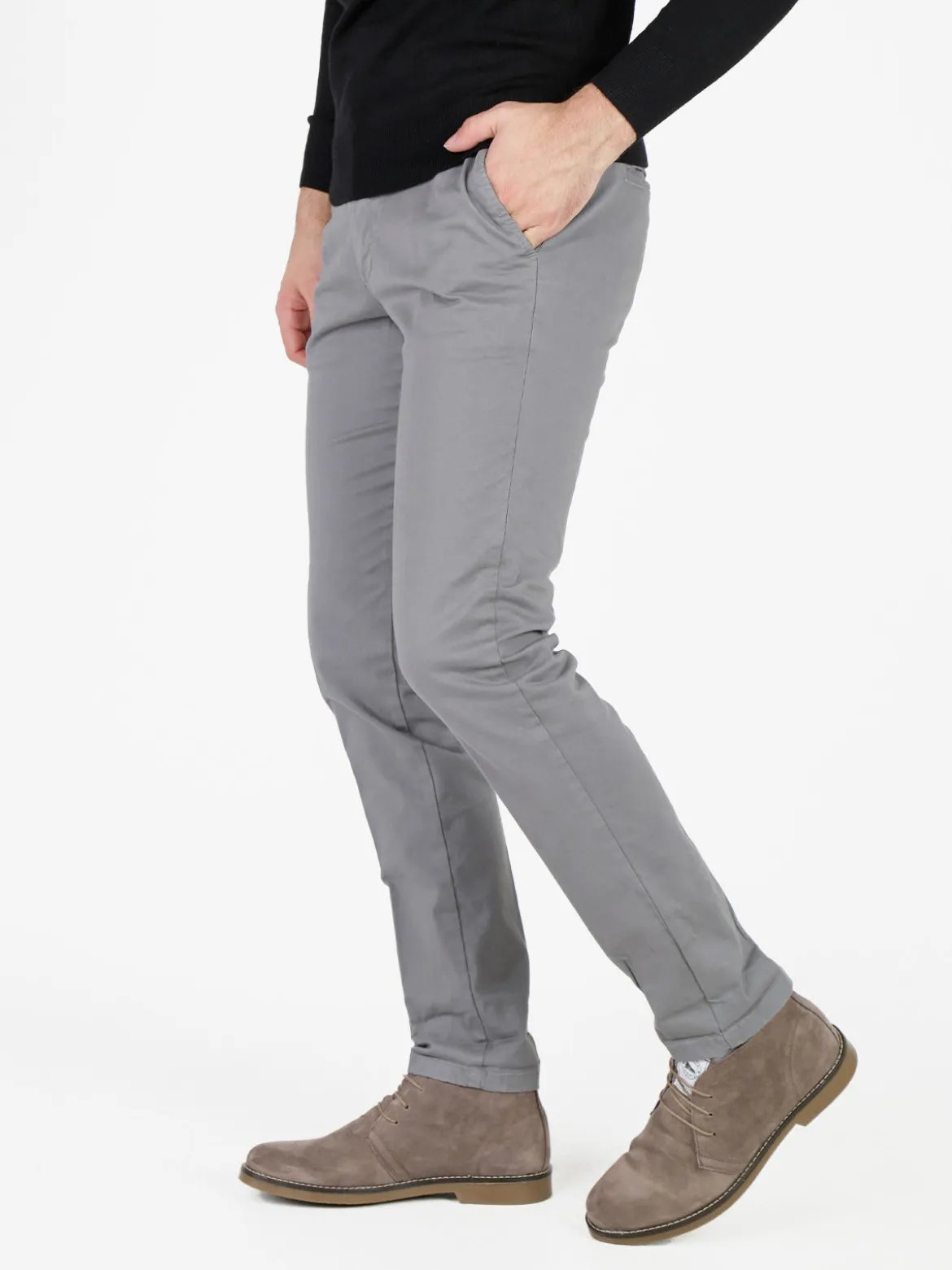 X-Cape Pantaloni da uomo in cotone slim fit