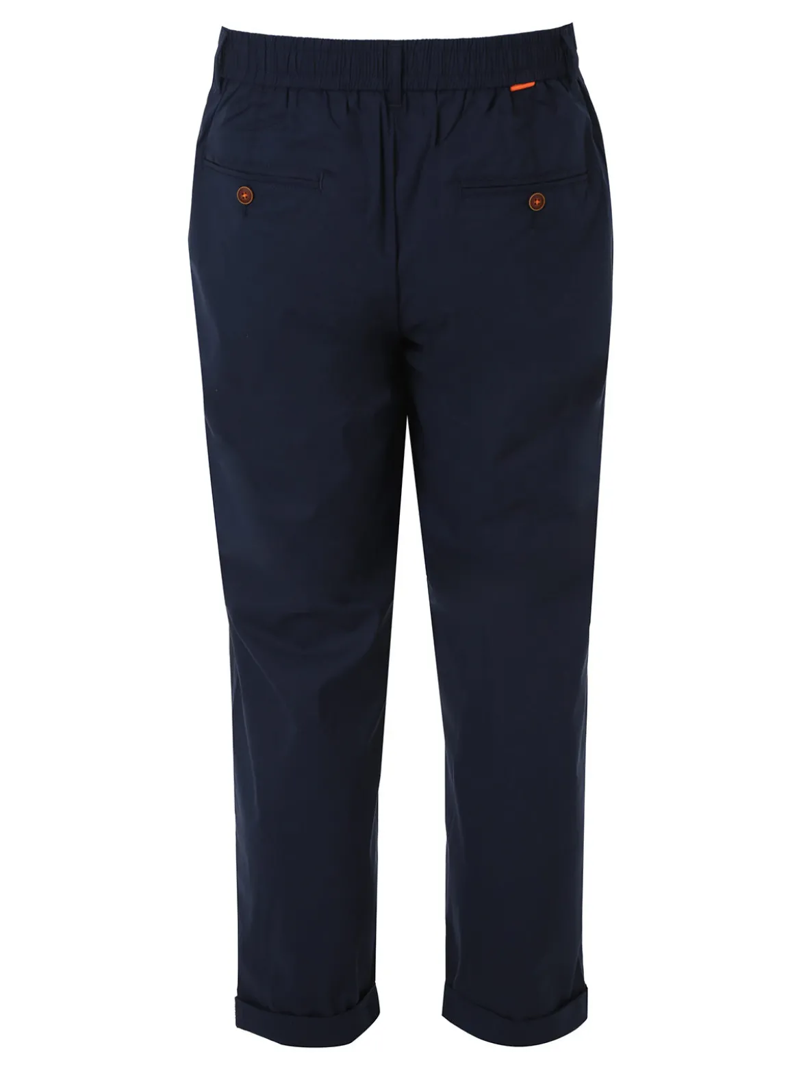 X-Cape Pantaloni da uomo in cotone tecnico con coulisse - blu scuro