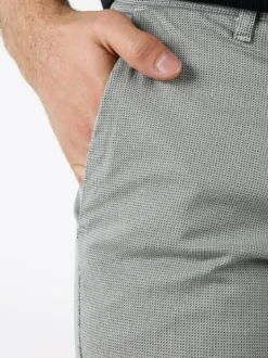 X-Cape Pantaloni slim fit da uomo in cotone - grigio