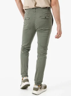 X-Cape Pantaloni slim fit da uomo in cotone - militare