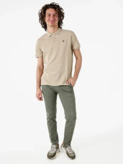 X-Cape Pantaloni slim fit da uomo in cotone - militare