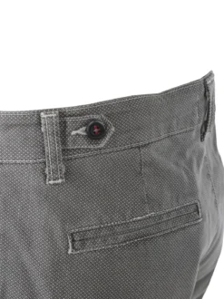 X-Cape Pantaloni uomo slim fit con stampa micro texture - grigio
