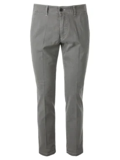 X-Cape Pantaloni uomo slim fit con stampa micro texture - grigio