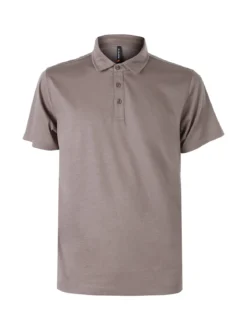 X-Cape Polo da uomo a maniche corte - taupe