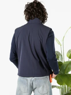 X-Cape Smanicato da uomo leggero e antivento - blu scuro