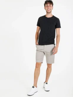 X-Cape T-shirt uomo in cotone con taschino - nero