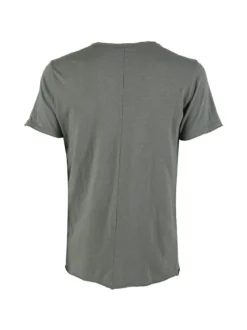 X-Cape T-shirt uomo in cotone con taschino - verde