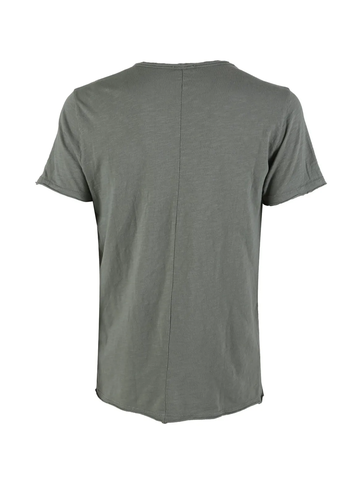 X-Cape T-shirt uomo in cotone con taschino - verde