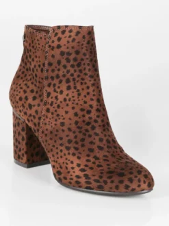 Xti Tronchetti donna animalier con tacco
