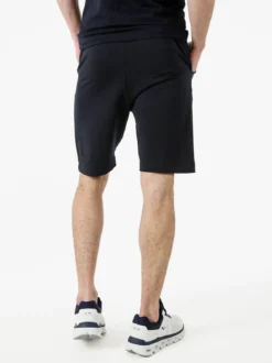 Xtreme Boxing Bermuda da uomo in cotone con coulisse e logo - blu scuro