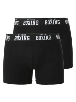 Xtreme Boxing Confezione da 2 boxer uomo in cotone - nero