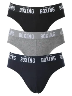 Xtreme Boxing Confezione da 3 slip uomo in cotone