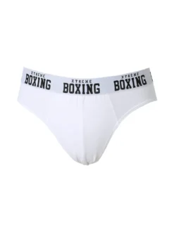 Xtreme Boxing Confezione da 3 slip uomo in cotone - bianco