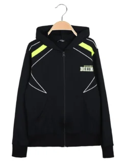 Xtreme Boxing Felpa da ragazzo in cotone con cappuccio e zip - blu scuro