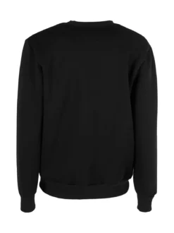 Xtreme Boxing Felpa girocollo da uomo invernale con logo - nero