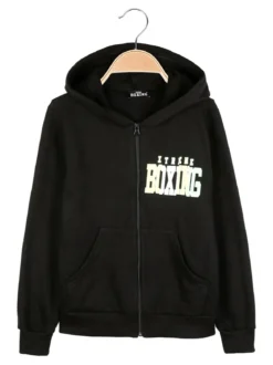 Xtreme Boxing felpa pesante con zip e cappuccio