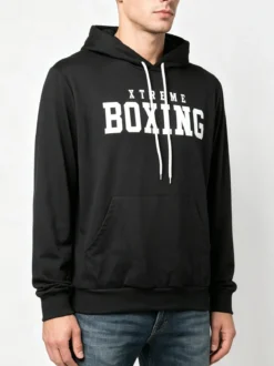 Xtreme Boxing Felpa sportiva da uomo con cappuccio