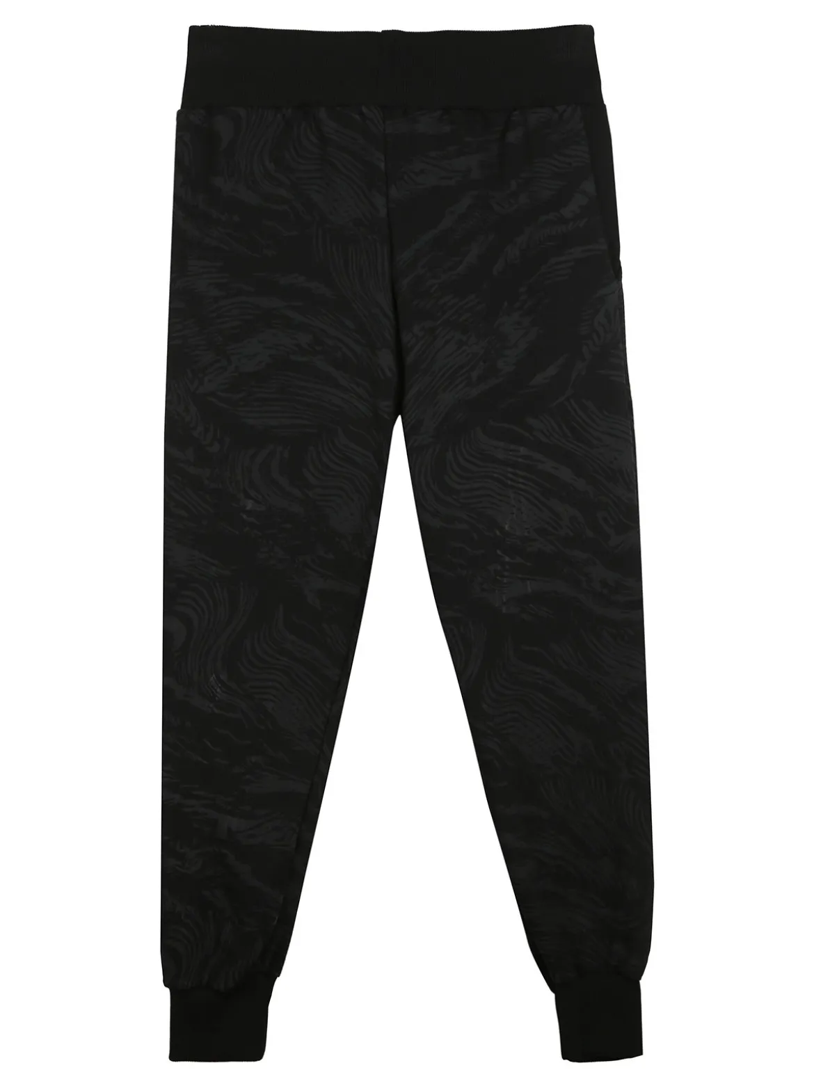 Xtreme Boxing Pantaloni sportivi da ragazzo con coulisse e polsini - nero