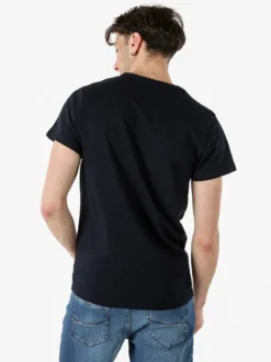 Xtreme Boxing T-shirt girocollo da uomo in cotone con logo - blu scuro